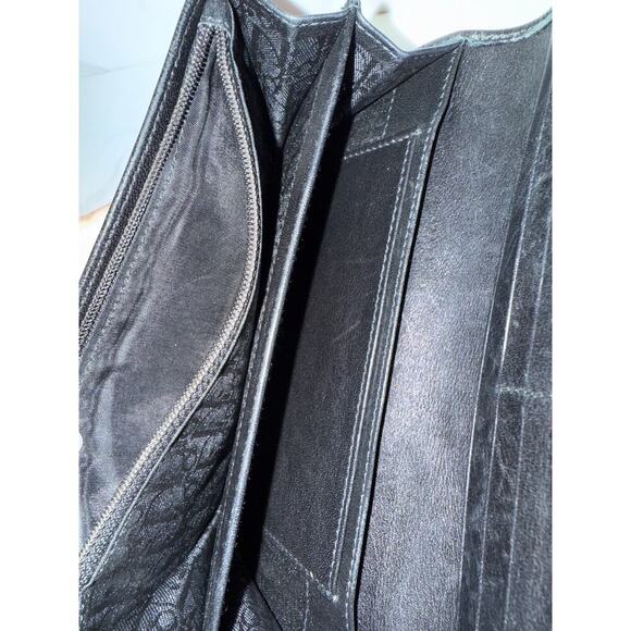Dior Black Leather Wallet - Picture 4 of 7